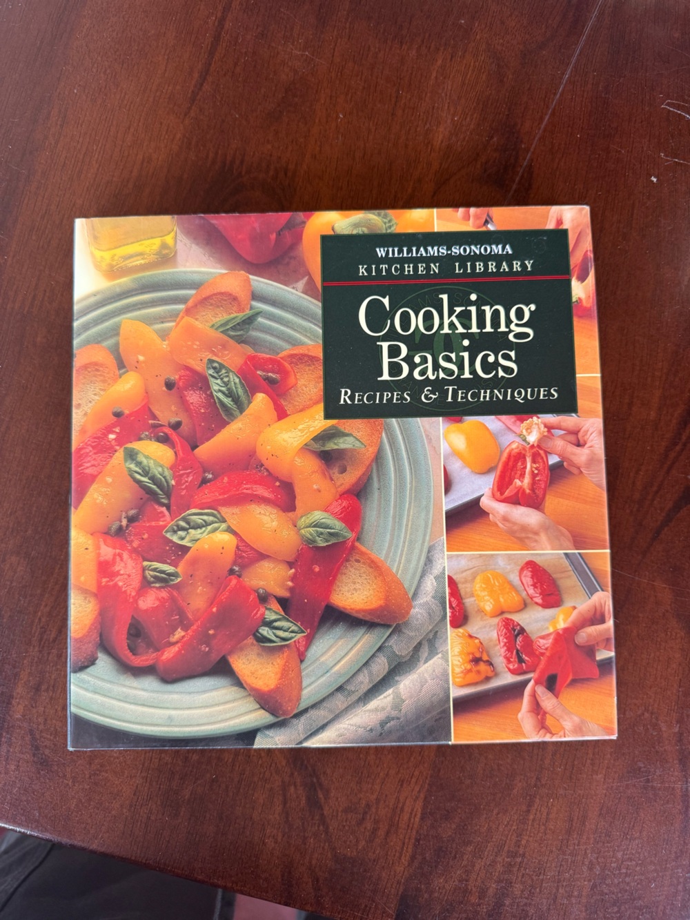 Williams-Sonoma Cooking Basics - Red and Yellow Pepper Cover